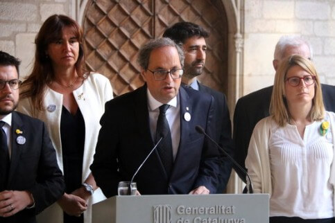 Catalan President Quim Torra