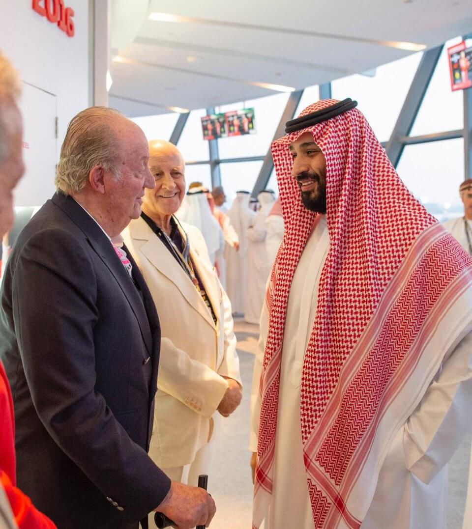 Juan Carlos and Saudi Prince