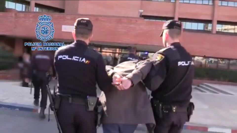 Madrid man arrested