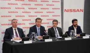 Nissan press conference