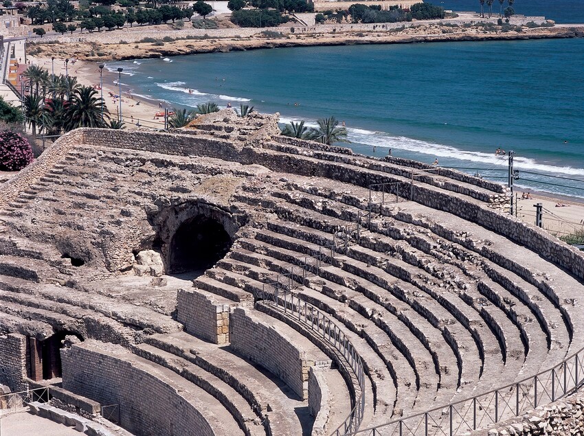 Roman amphitheatre of Tarragona.