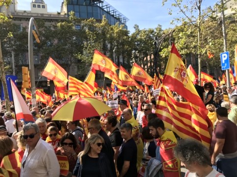 Protest in Catalonia - 'Enough!'