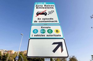 Barcelona's low emission zone LEZ