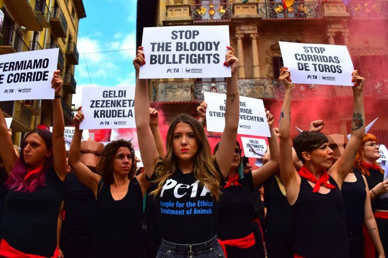 Stop the Bullfights - Peta