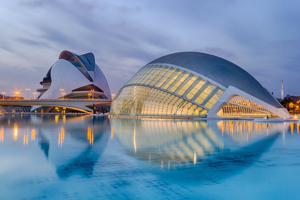 La Ciutat de les Arts i les Ciències in Valencia