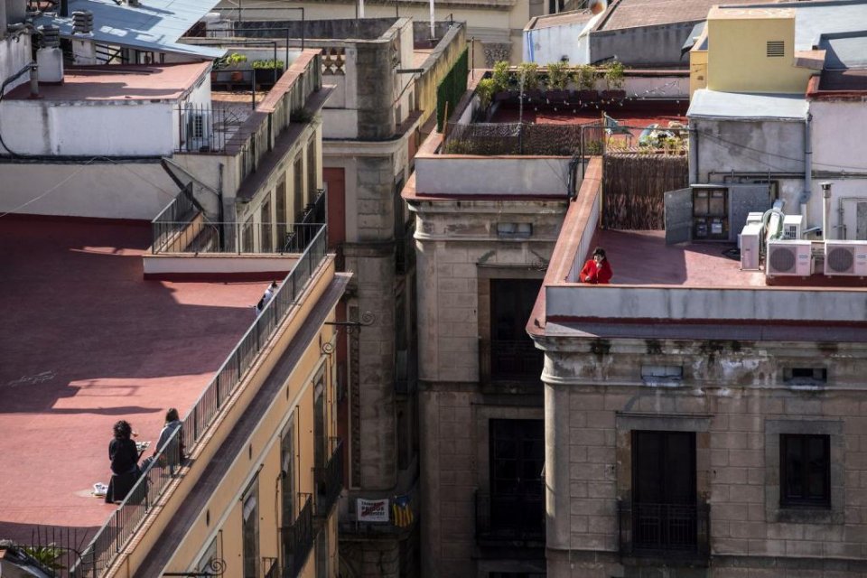Rooftops in Barcelona