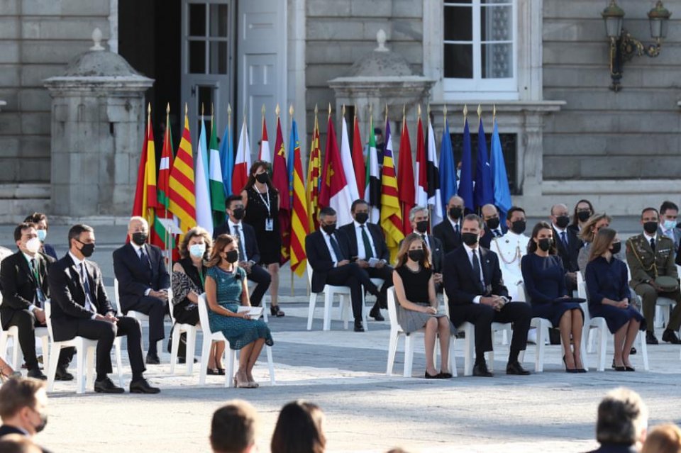 Ceremony held at Madrid's Royal Palace