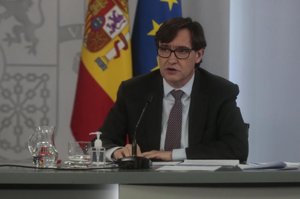 Spanish Health Minister Salvador Illa
