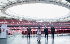 Atletico Madrid's Wanda Metropolitano stadium