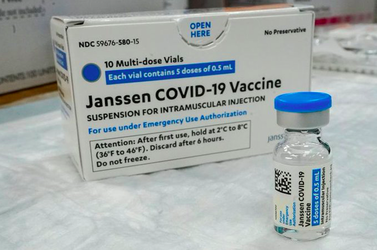 Janssen Covid-19 vaccine from Johnson & Johnson.