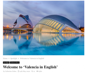 'Welcome to Valencia in English'