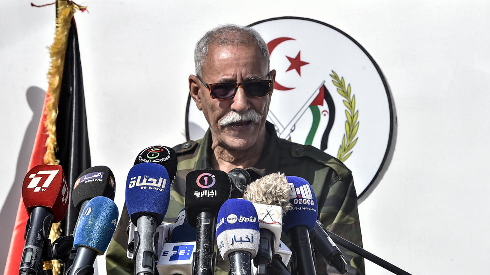 Brahim Ghali, leader of the Polisario Front