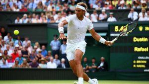Rafa Nadal at Wimbledon
