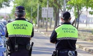 Local police in Extremadura.