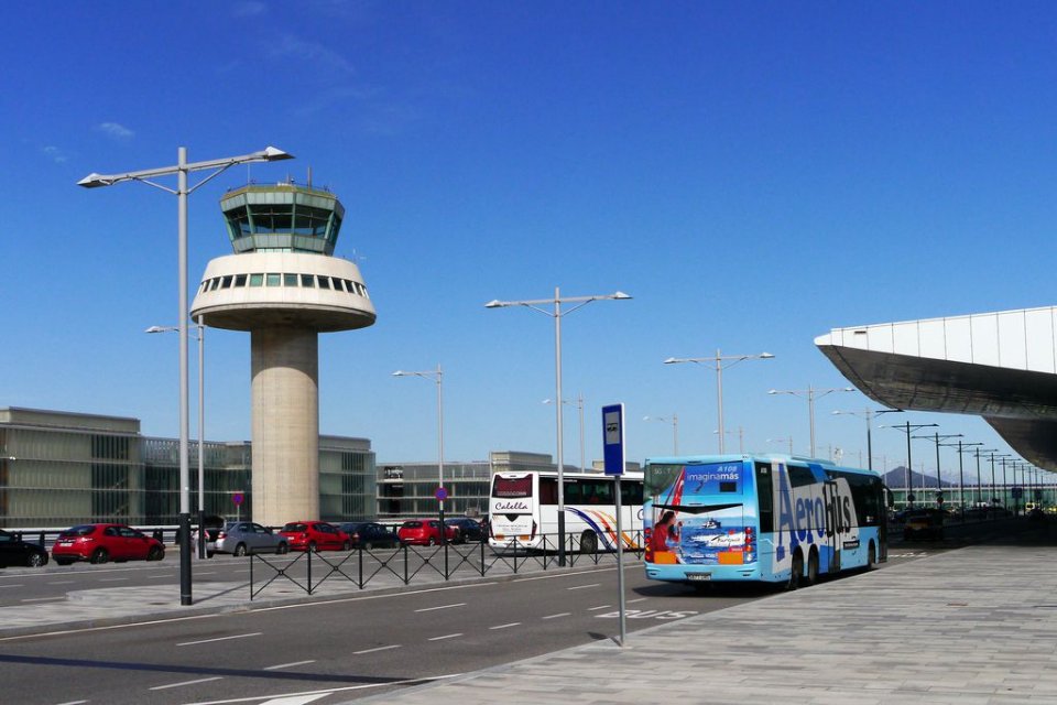 Terminal 1 at Josep Tarradellas Barcelona-El Prat airport.