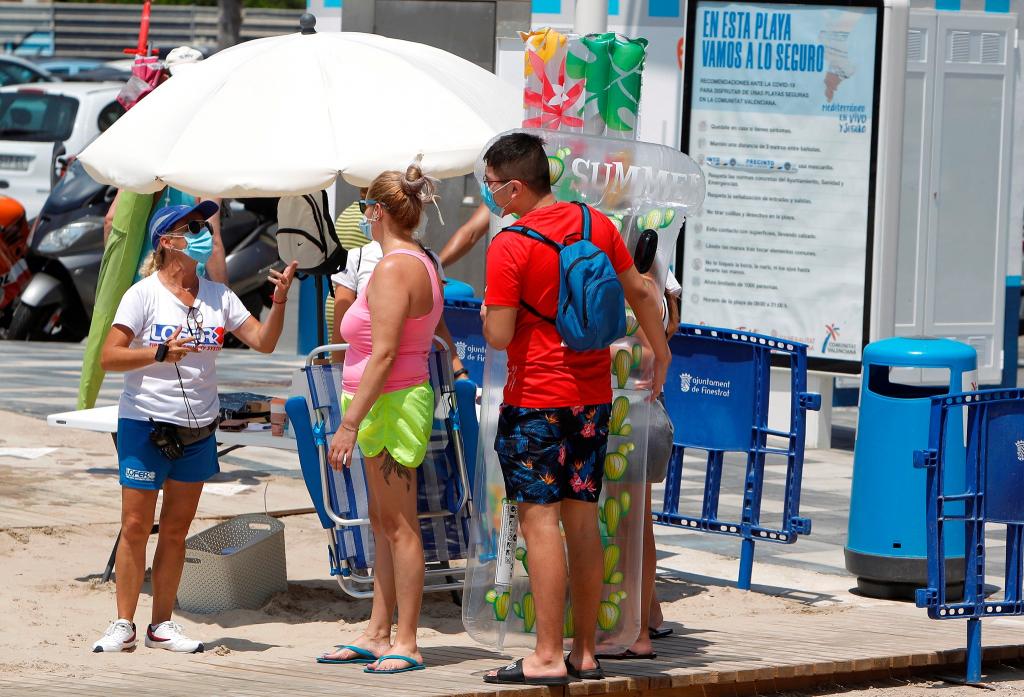 Tourists in Valencia this summer. (GVA.es)