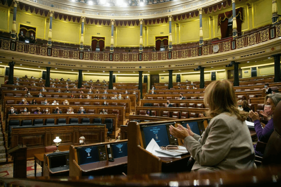 The Spanish Congress.