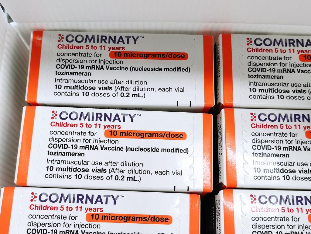 The Comirnaty vaccine.
