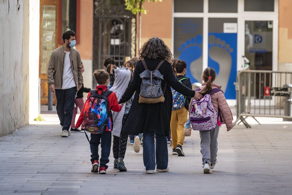 Schools in Barcelona during the pandemic