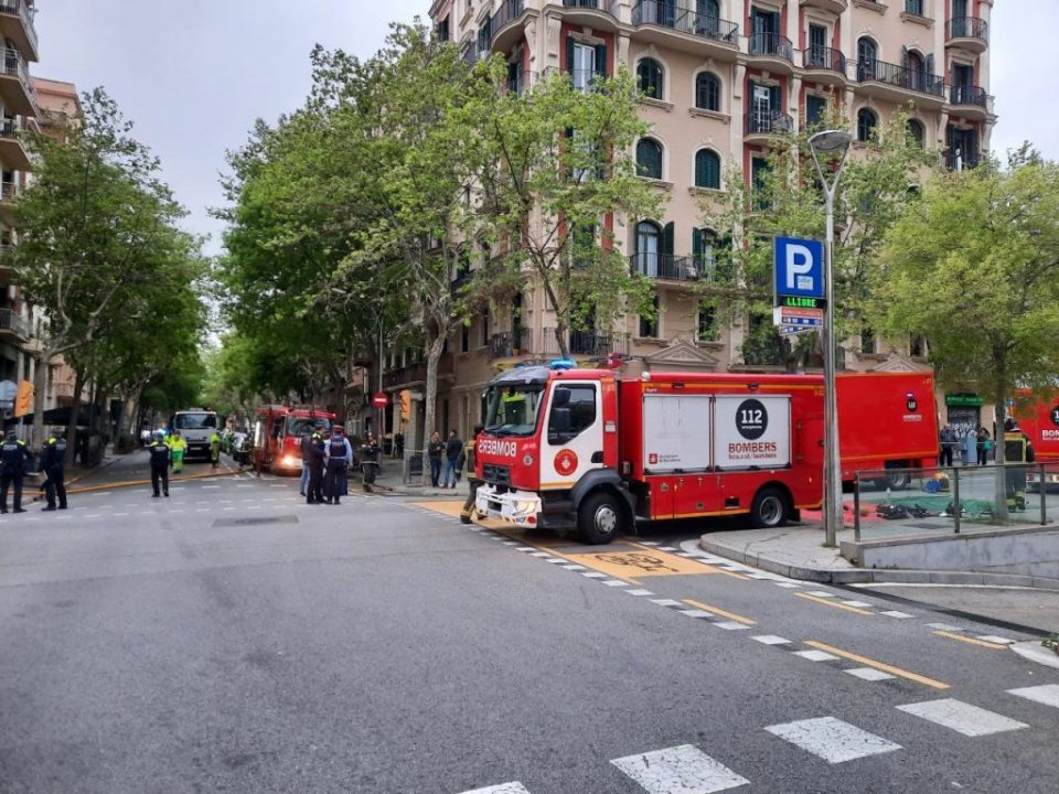 Barcelona fire brigade.