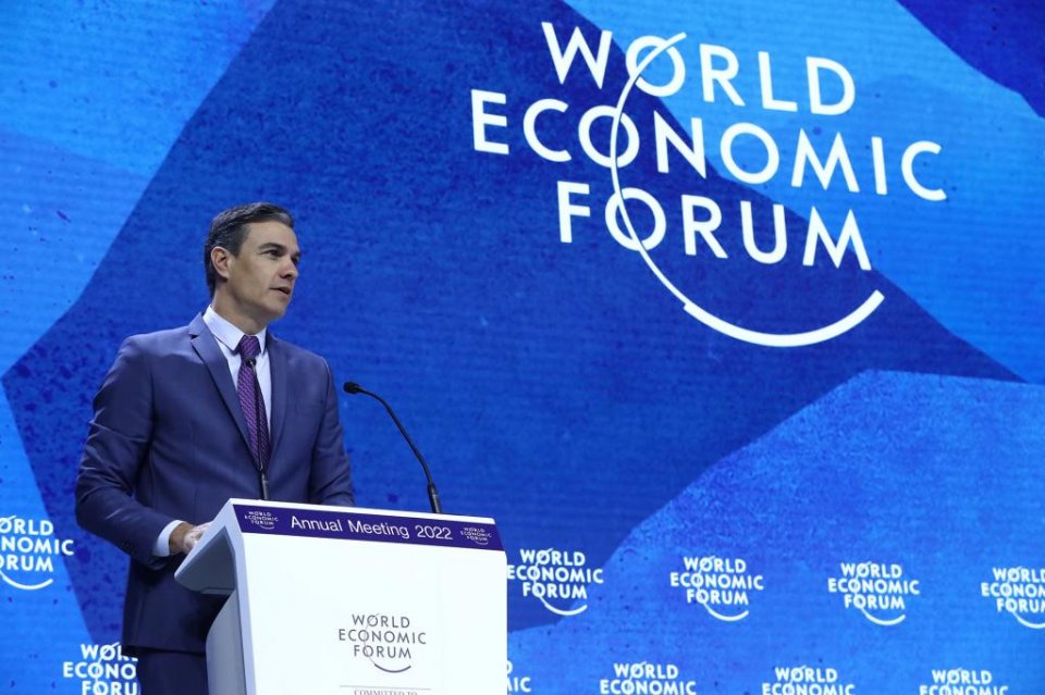 Pedro Sánchez at the World Economic Forum