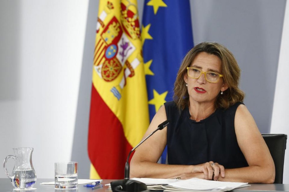 Spain's Energy Minister Teresa Ribera