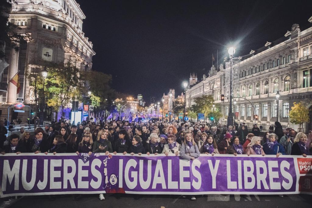 Over 40 rallies across Spain to protest against gender-based violence ...