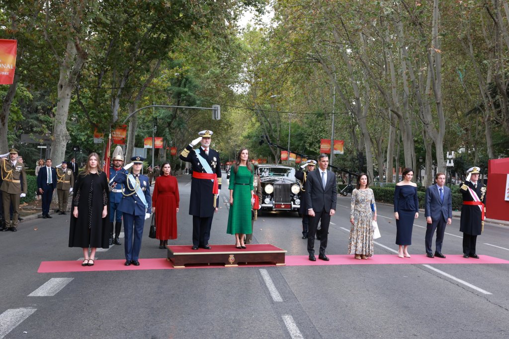 Spain celebrates its National Day with military parade, amid political...