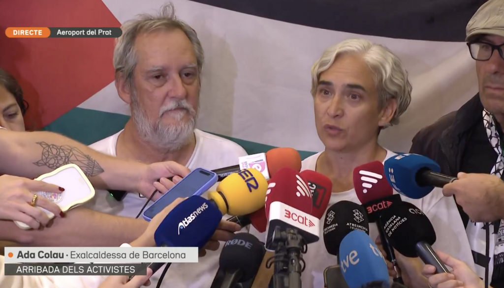 Israel dismisses claims of violating flotilla activists’ rights as a ‘PR stunt’