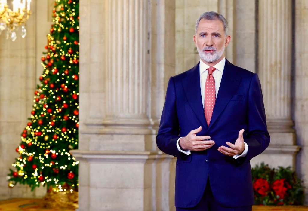 Spain’s King Felipe VI warns against polarisation in Christmas address