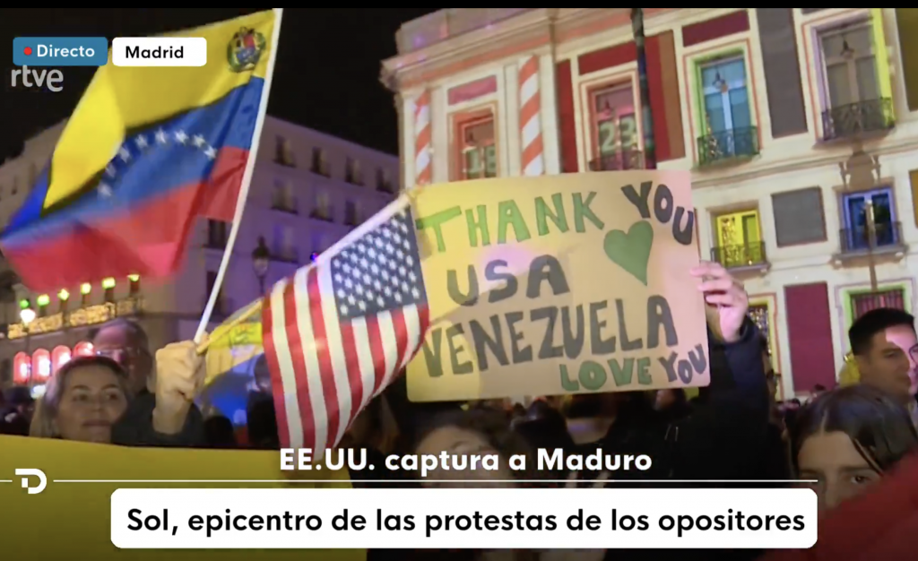 As Venezuelans rejoice in Madrid, Sánchez warns against US intervention that violates international law