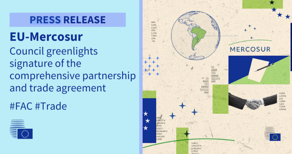 Spain welcomes EU green light for Mercosur pact after decades of talks, as France fails to block accord