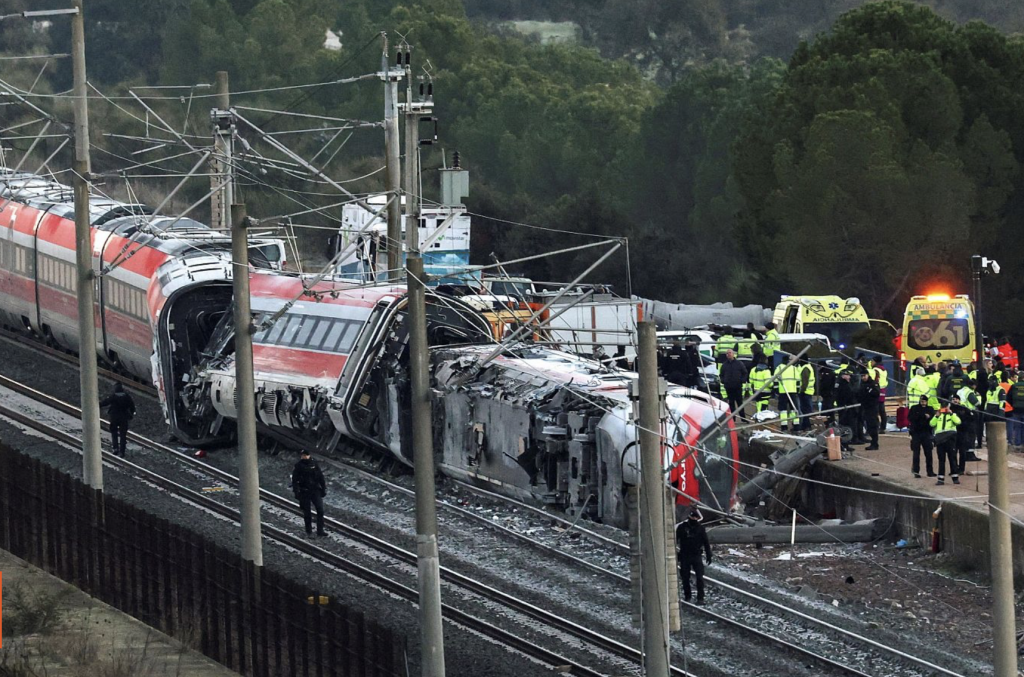 At least 40 dead, dozens injured, after high-speed trains collide in southern Spain
