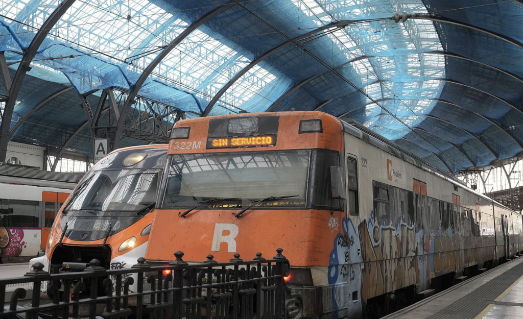 Chaos in Catalonia as rail network suspended for second day, as train drivers insist on more safety guarantees