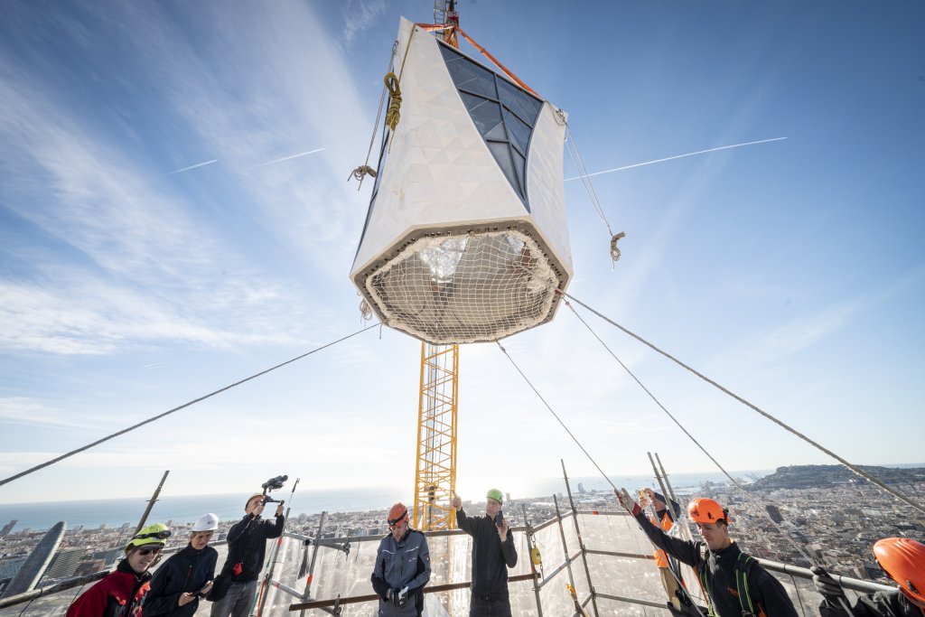 Barcelona’s Sagrada Familia becomes world’s tallest church as central tower...