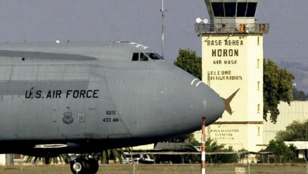 US military aircraft leave Spain after government prohibits use of bases for Iran attacks