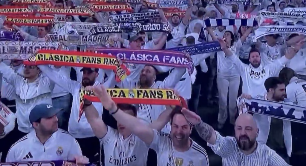 Real Madrid given suspended stadium sanction and €15k fine over fan’s Nazi salute