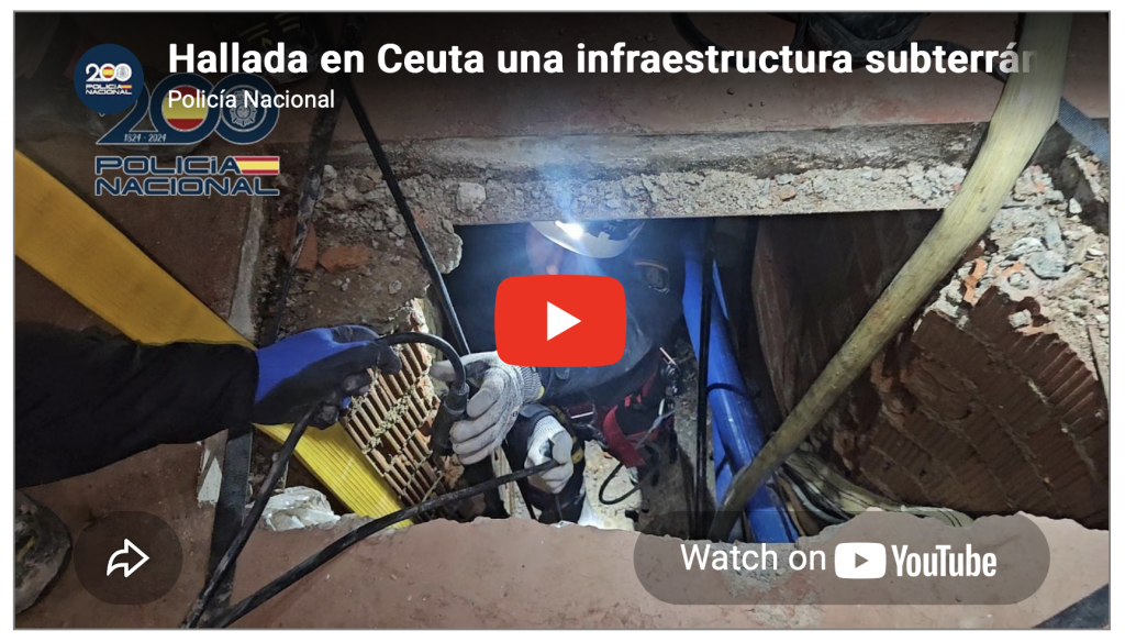 Spanish police uncover sophisticated drug tunnel network linking Ceuta and Morocco