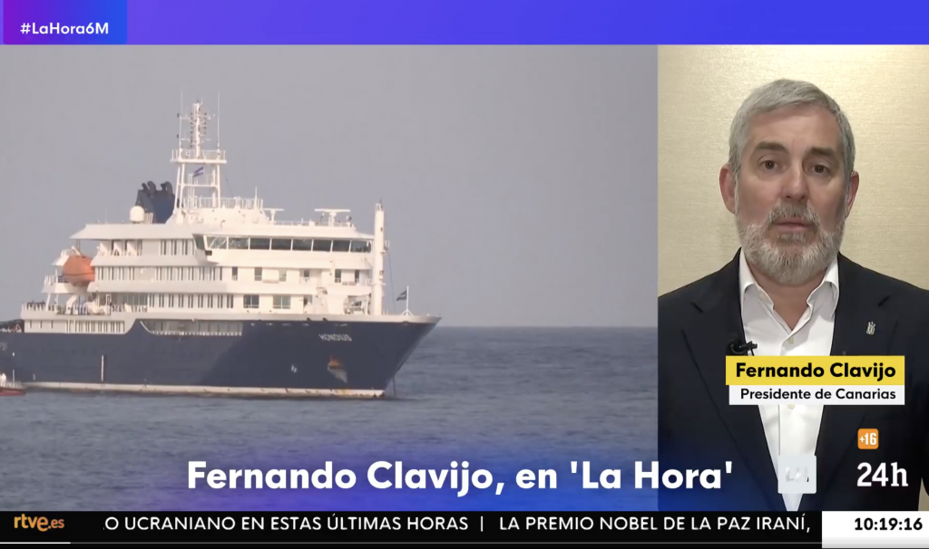 Canary Islands reject virus-hit cruise ship as Madrid pushes ahead with docking plan